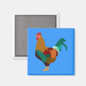 Rooster Magneet (Voorkant / Achterkant)