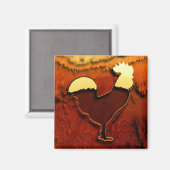 Rooster Magneet (Voorkant / Achterkant)