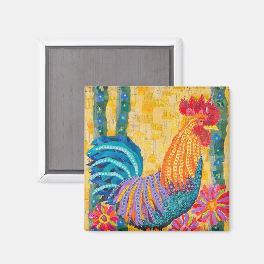 Rooster Magneet (Voorkant / Achterkant)