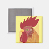 Rooster Magnet (Voorkant / Achterkant)