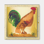 Rooster Magnet (Voorkant)