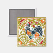 Rooster Magnet (Voorkant / Achterkant)