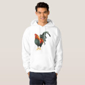 Rooster Mannen Hoodie (Voorkant volledig)