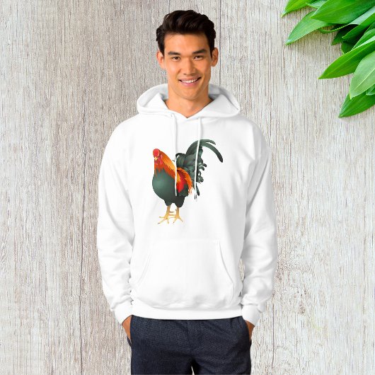 Rooster Mannen Hoodie