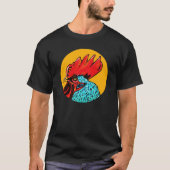 Rooster-Mannen T-shirt (Voorkant)