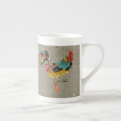 Rooster Mardi Bone China Mok (Rechts)