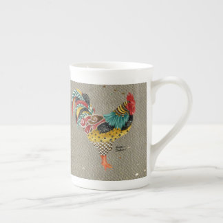 Rooster Mardi Bone China Mok