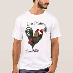 Rooster met Loudhailer 2 T-shirt