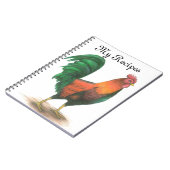 Rooster - Mijn recepten notitieboek (Linkerzijde)
