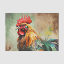 ROOSTER mooi decoupage papier