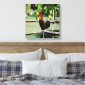 Rooster Morning Canvas Afdruk (Insitu (Slaapkamer))