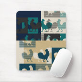 Rooster  - Mousepad Muismat (Met muis)