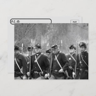 Rooster na het oversteken - Herdenking van de burg Briefkaart