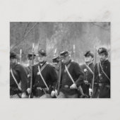 Rooster na het oversteken - Herdenking van de burg Briefkaart (Voorkant)