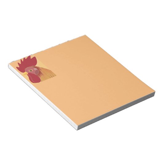 Rooster Notitieblok (Schuin)