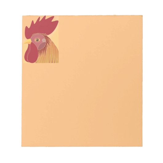 Rooster Notitieblok (Voorkant)