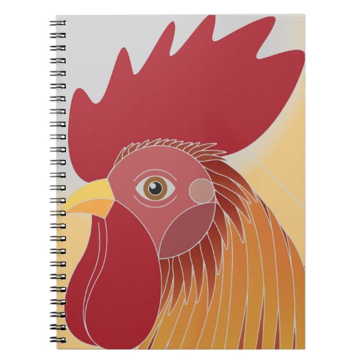 Rooster-Notitieboek Notitieboek (Voorkant)