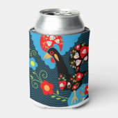 Rooster of Portugal Blikjeskoeler (Blikje Voorkant)