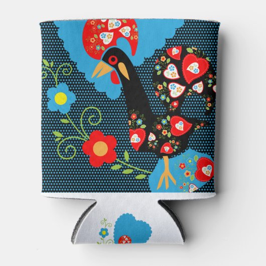 Rooster of Portugal Blikjeskoeler (Voorkant)