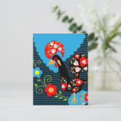 Rooster of Portugal Briefkaart (Staand voorkant)