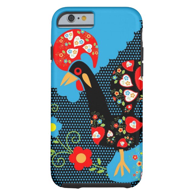Rooster of Portugal Case-Mate iPhone Case (Achterkant)
