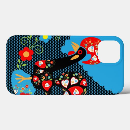 Rooster of Portugal Case-Mate iPhone Case (Achterkant (horizontaal))
