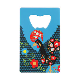 Rooster of Portugal Creditkaart Flessenopener