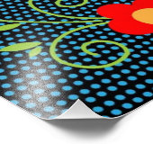 Rooster of Portugal Foto Afdruk (Hoek)