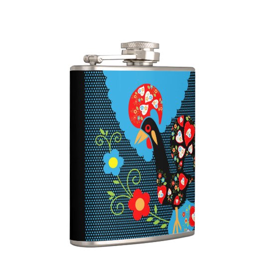 Rooster of Portugal Heupfles (Rechts)