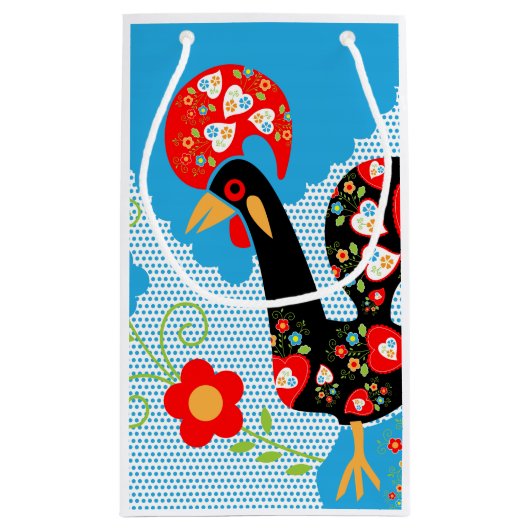 Rooster of Portugal Klein Cadeauzakje (Achterkant)