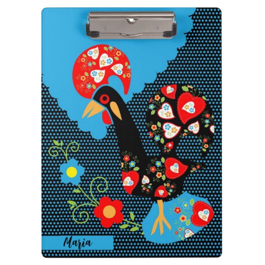 Rooster of Portugal Klembord (Voorkant)