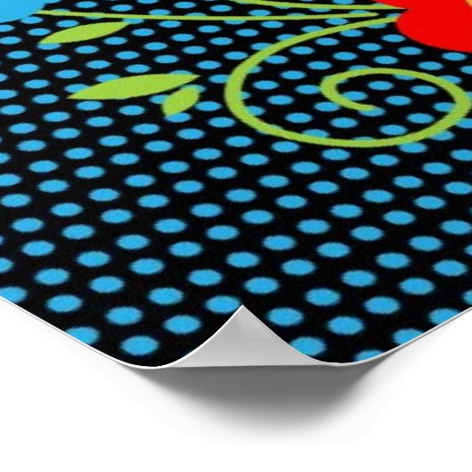 Rooster of Portugal Poster (Hoek)