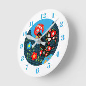 Rooster of Portugal Ronde Klok (Hoek)