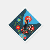 Rooster of Portugal Servet (Hoek)