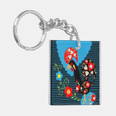 Rooster of Portugal Sleutelhanger (Voorkant Links)