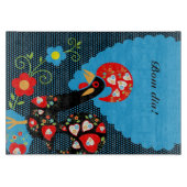 Rooster of Portugal Snijplank (Voorkant)