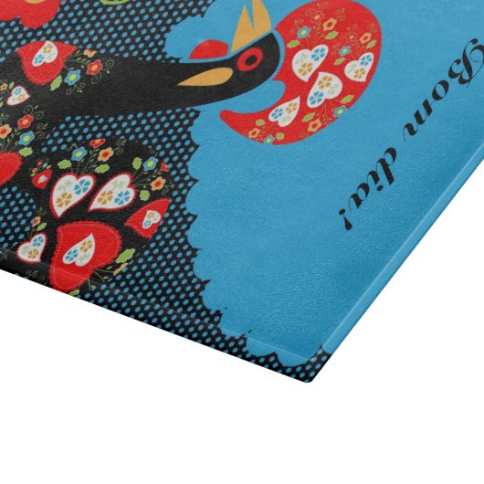 Rooster of Portugal Snijplank (Hoek)