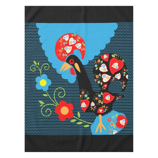 Rooster of Portugal Tafelkleed (Voorkant)