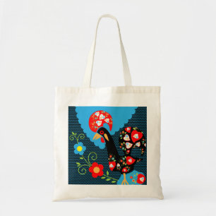 Rooster of Portugal Tote Bag
