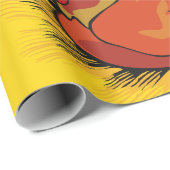 Rooster op stro cadeaupapier (Rol Hoek)