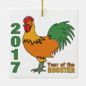 Rooster ornament 2017 (Achterkant)