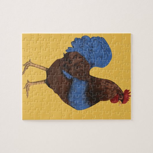 Rooster Painting Legpuzzel (Horizontaal)