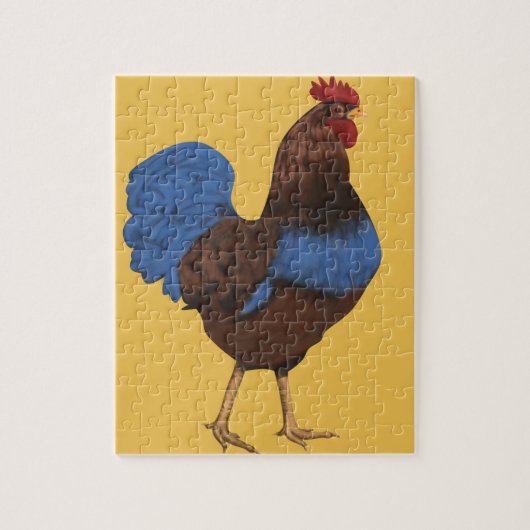 Rooster Painting Legpuzzel (Verticaal)