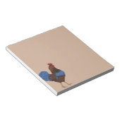 Rooster Painting Notitieblok (Schuin)