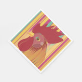 Rooster Paper Napkin Servet (Hoek)