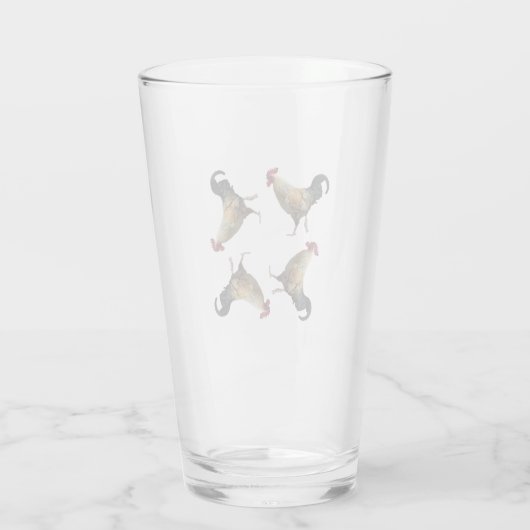 Rooster Pattern Tumbler (Achterkant)