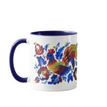 Rooster Petrykivka Oekraïense kunst