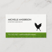 Rooster-pictogram Visitekaartje (Achterkant)