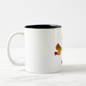 Rooster Pinrad Tweekleurige Koffiemok (Links)