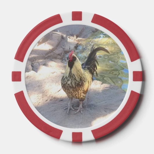 Rooster Poker Chips (Voorkant)